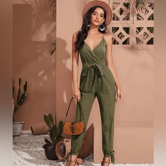 Army Green Jumpsuit - Picture 1 of 1